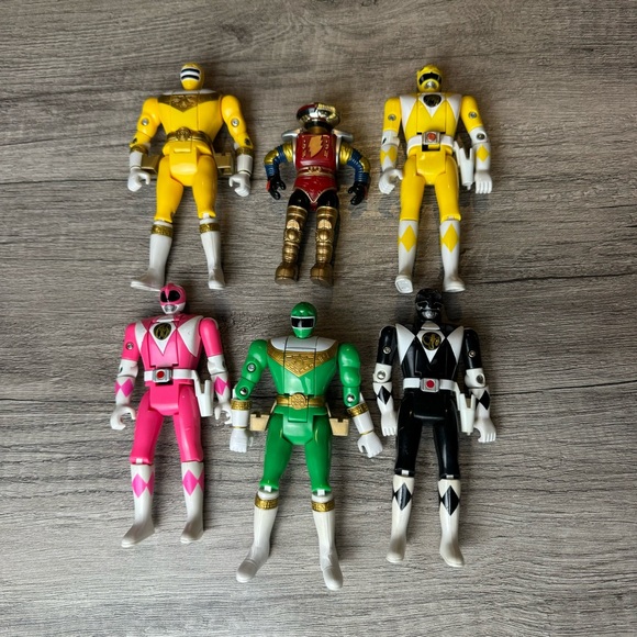 Vintage 1993-1996 Might Morphin Power Rangers Figures Alpha 5 Power Dome - Picture 2 of 16